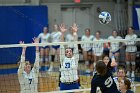 VB vs MHC  Wheaton Women's Volleyball vs Mount Holyoke College. - Photo by Keith Nordstrom : Wheaton, Volleyball, VB